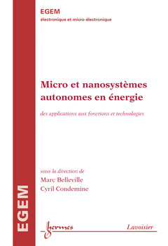 Couverture de l’ouvrage Micro et nanosystèmes autonomes en énergie