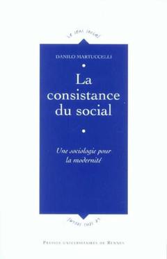 Cover of the book CONSISTANCE DU SOCIAL