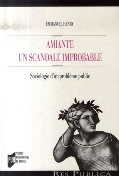 Cover of the book Amiante : un scandale impropable
