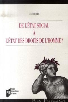 Couverture de l’ouvrage DE L ETAT SOCIAL A L ETAT DES DROITS DE L HOMME ?