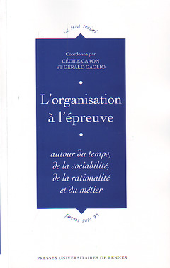 Cover of the book ORGANISATION A L EPREUVE