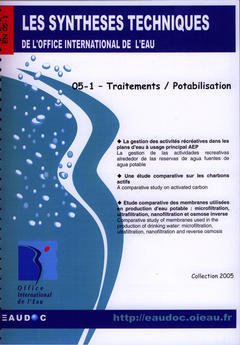 Couverture de l’ouvrage Traitements / Potabilisation (Les synthèses techniques de l'office international de l'eau, EN 05-1)