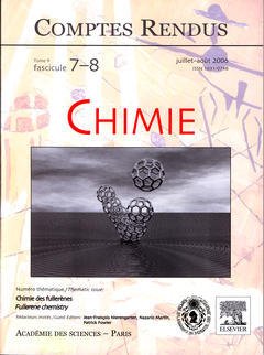 Couverture de l’ouvrage Comptes rendus Académie des sciences, Chimie, tome 9, fasc 7-8, juillet-août 2006 : chimie des fullerènes / Fullerene chemistry