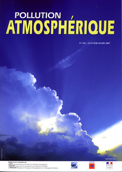Couverture de l’ouvrage Pollution atmosphérique N°193 JanvierMars 2007 (Avec brochure Extrapol N°31 Juin 2007)