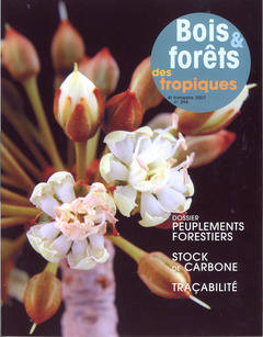 Couverture de l'ouvrage Bois et forêts des tropiques N° 294 4° trimestre 2007 : peuplements forestiers, stock de carbone, traçabilité