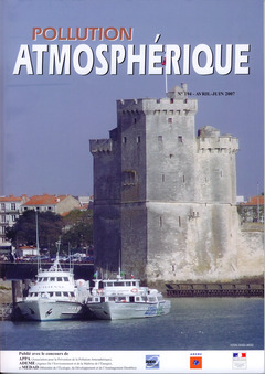 Couverture de l’ouvrage Pollution atmosphérique N° 194 AvrilJuin 2007 (avec brochure Extrapol N° 32 Septembre 2007)