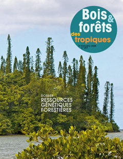 Couverture de l'ouvrage Bois et forêts des tropiques N° 297 3è trimestre 2008 : ressources génétiques forestières