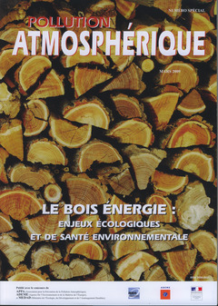 Couverture de l’ouvrage Le bois énergie : enjeux écologiques et de santé environnementale (Pollution atmosphérique N° Spécial Mars 2009)