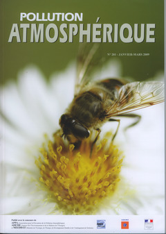 Couverture de l’ouvrage Pollution atmosphérique N° 201 JanvierMars 2009 (avec Brochure Extrapol N° 36 Décembre 2008 : ozone troposphérique et santé)