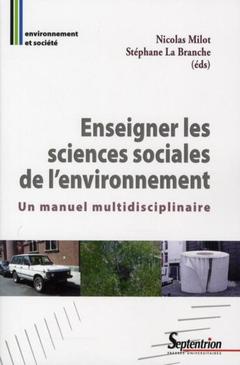 Couverture de l’ouvrage Enseigner les sciences sociales de l''environnement