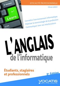 Cover of the book L'anglais de l'informatique