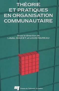 Cover of the book THEORIE ET PRATIQUES EN ORGANISATION COMMUNAUTAIRE