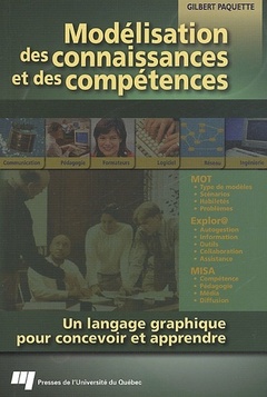 Cover of the book MODELISATION DES CONNAISSANCES ET DES COMPETENCES