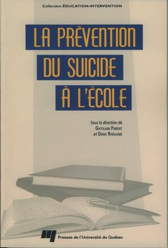 Couverture de l’ouvrage La prévention du suicide é l'école