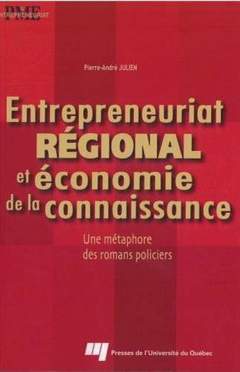 Cover of the book ENTREPRENEURIAT REGIONAL ET ECONOMIE DE LA CONNAISSANCE
