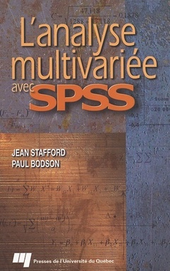 Cover of the book ANALYSE MULTIVARIEE AVEC SPSS