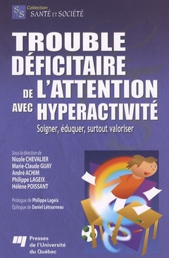 Cover of the book TROUBLE DEFICITAIRE DE L'ATTENTION AVEC HYPERACTIVITE