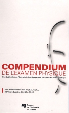 Couverture de l’ouvrage COMPENDIUM DE L'EXAMEN PHYSIQUE