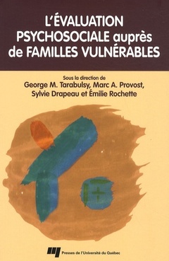 Cover of the book EVALUATION PSYCHOSOCIALE AUPRES DE FAMILLES VULNERABLES
