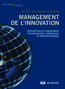 Couverture de l’ouvrage Management de l'innovation. Intégration du changement technologique, commercial et organisationnel.