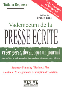 Cover of the book Vademecum de la presse écrite