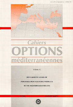 Couverture de l’ouvrage Post-harvest losses of perishable horticultural products in the mediterranean region (Cahiers Options méditerranéennes Volume 42)