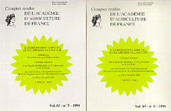 Cover of the book L'enseignement agricole, quels apports à la société ? 2 volunes inséparables (comptes-rendus de l'Académie d'Agriculture de France vol 85 n°5 1999)