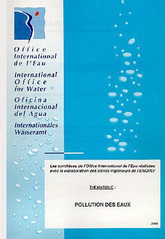 Couverture de l’ouvrage Pollution des eaux (Thématique 2000)