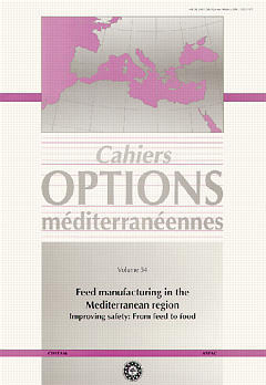 Couverture de l’ouvrage Feed manufacturing in the Mediterranean region : improving safety from feed to food (Cahiers options méditerranéennes vol. 54 - 2001)