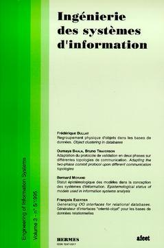 Couverture de l’ouvrage Ingénierie des systèmes d'information Vol.3 N° 5/1995