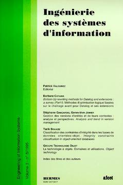 Cover of the book Ingénierie des systèmes d'information Vol.3 N° 6/1995