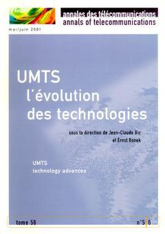 Couverture de l’ouvrage UMTS : l'évolution des technologies (Annales des Télécommunications Tome 56 N° 5/6 Mai-Juin 2001)