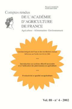 Cover of the book Gestion intégrée de l'eau et des territoires ruraux (Réflexions sur l'atelier du 6 février 2002)... (Comptes rendus de l'AAF Vol.88 N° 4-2002)