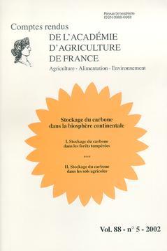 Cover of the book Stockage du carbone dans la biosphère continentale. Stockage du carbone dans les forêts tempérées... (Comptes rendus de AAF Vol.88 N° 5 2002)