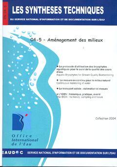 Cover of the book Aménagement des milieux (Les Synthèses techniques du service national d'information et de documentation sur l'eau, EN 04-5)