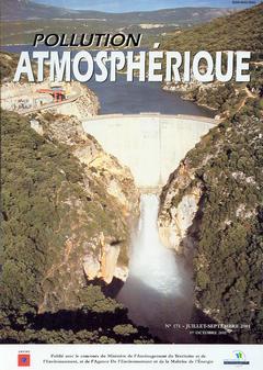 Couverture de l’ouvrage Pollution atmosphérique N° 171 - Juillet septembre 2001