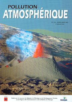 Couverture de l’ouvrage Pollution atmosphérique N° 178 - Avril Juin 2003