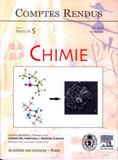 Couverture de l’ouvrage Comptes rendus Académie des sciences, Chimie, tome 7, fasc 5, Mai 2004 : science des matériaux, Material sciences