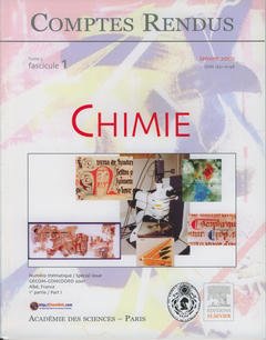 Couverture de l’ouvrage Comptes rendus Académie des sciences, Chimie, tome 5, fasc 1, Janvier 2002 : Gecom-Concoord 2001 (1° partie, part I)