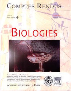Cover of the book Comptes rendus Académie des sciences, Biologies, tome 325, fasc 4, Avril 2002 : acquisition conduite par le modèle / Model-driven acquisition...