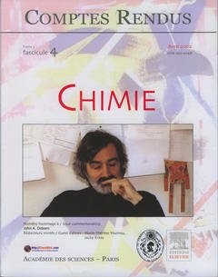 Cover of the book Comptes rendus Académie des sciences, Chimie, tome 5, fasc 4, Avril 2002 : numéro hommage à / Issue commemorating John A.Osborn