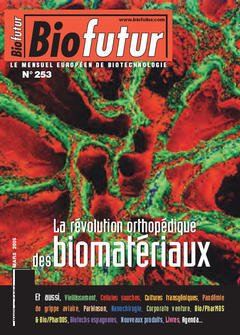 Couverture de l'ouvrage Biofutur 253 : la révolution orthopédique des biomatériaux