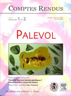 Cover of the book Comptes rendus Académie des sciences, Palevol, Tome 4, fasc 1-2, Janv-Fev 2005 : faune et flore des bassins paraliques Fauna and flora of paralic basins