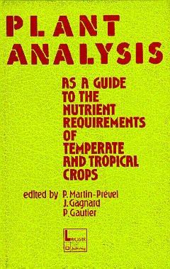 Cover of the book Plant analysis