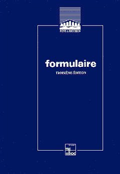 Cover of the book Formulaire