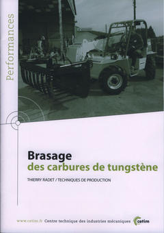 Couverture de l’ouvrage Brasage des carbures de tungstène (Performances, résultats des actions collectives, 9P59)