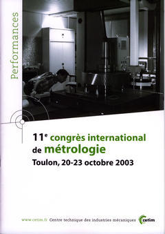 Cover of the book 11° congrès international de métrologie: Toulon, 20-23 octobre 2003 (Performances résultats des actions collectives, 9P64)