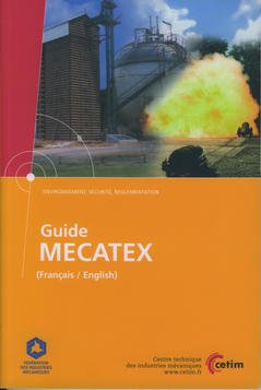 Couverture de l'ouvrage Guide MECATEX (Français / English) (Environnement, sécurité, réglementation 6D43)