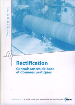Cover of the book Rectification. Connaissances de base et données pratiques (Performances, 9Q40)