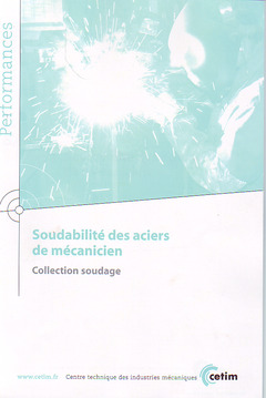 Cover of the book Soudabilité des aciers de mécanicien